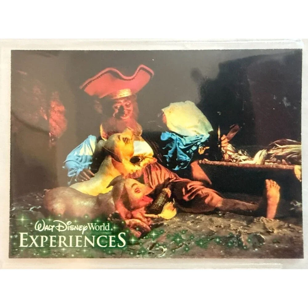 Walt Disney World Experiences Adventureland 9 Card Set Complete In Sleeve